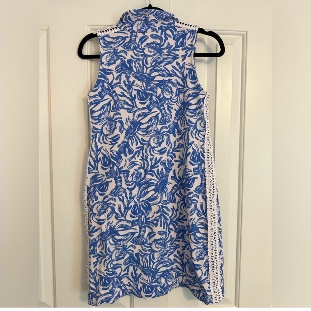 Lilly Pulitzer Skipper Resort White On A Roll Sleeveless Dress - Picture 6 of 8